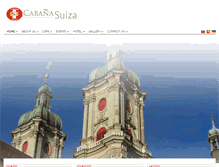 Tablet Screenshot of cabanasuiza.com